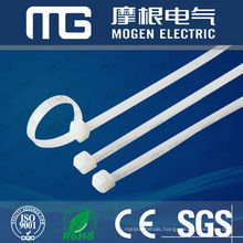 Self-locking nylon cable ties